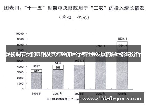 足协调节费的真相及其对经济运行与社会发展的深远影响分析